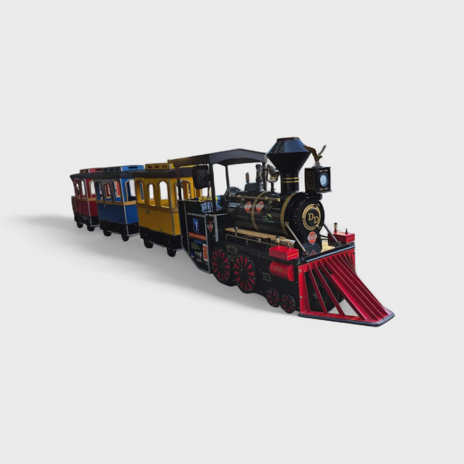Tren eléctrico sin rieles