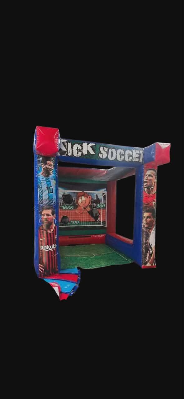 Juego inflable de fútbol Kick