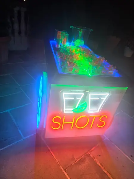 Carro de chupitos Led
