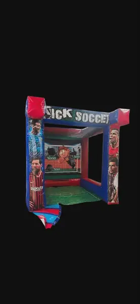 Juego inflable de fútbol Kick